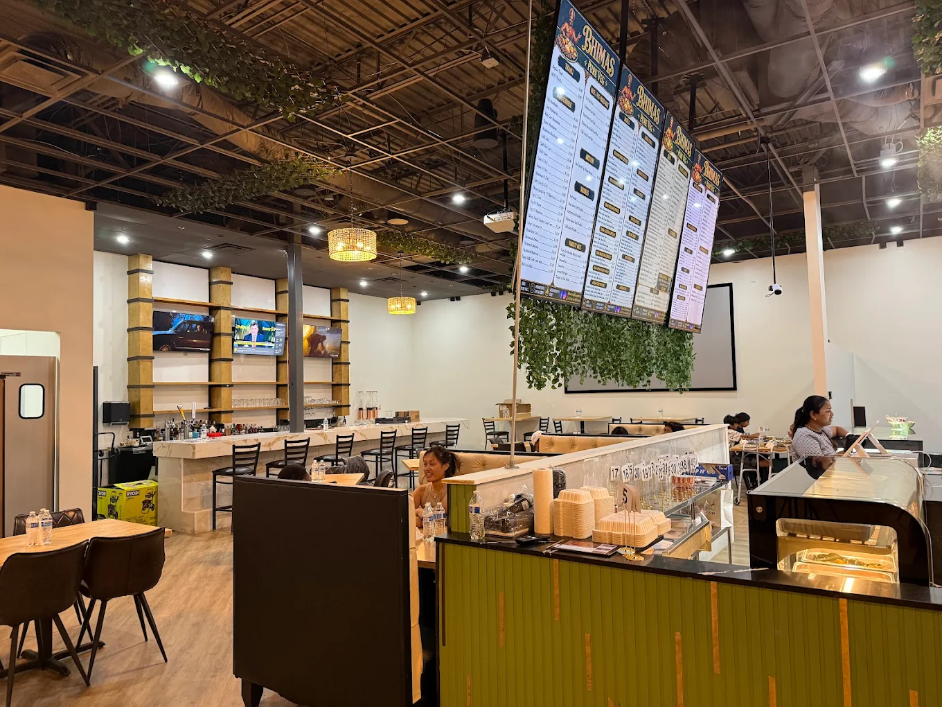 Bhimas dining interior